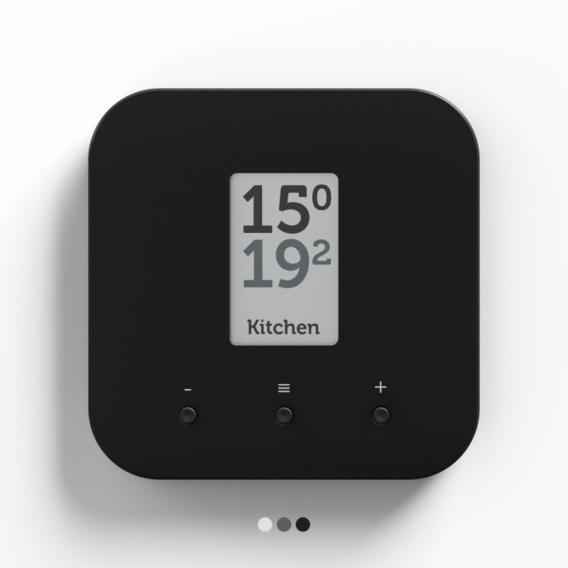 Ovladač chlazení a vytápění TAPHOME TH-MULTI-ZONE-CONTROLLER-WM-2.1-3DCOVER-BLACK