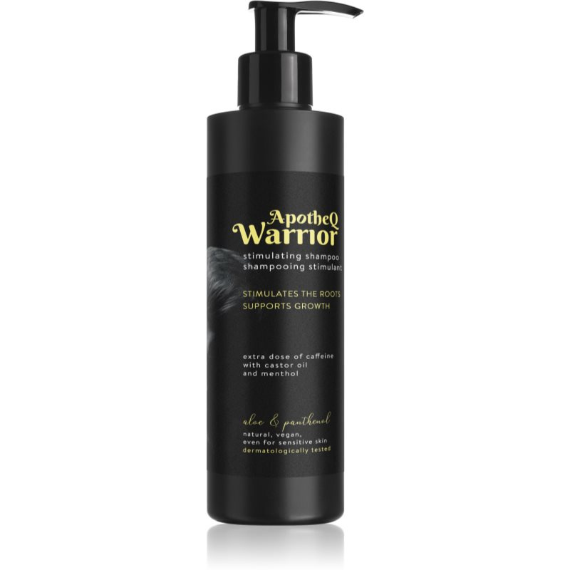 Soaphoria ApotheQ Warrior Caffeine Shampoo šampon stimulující růst vlasů 250 ml