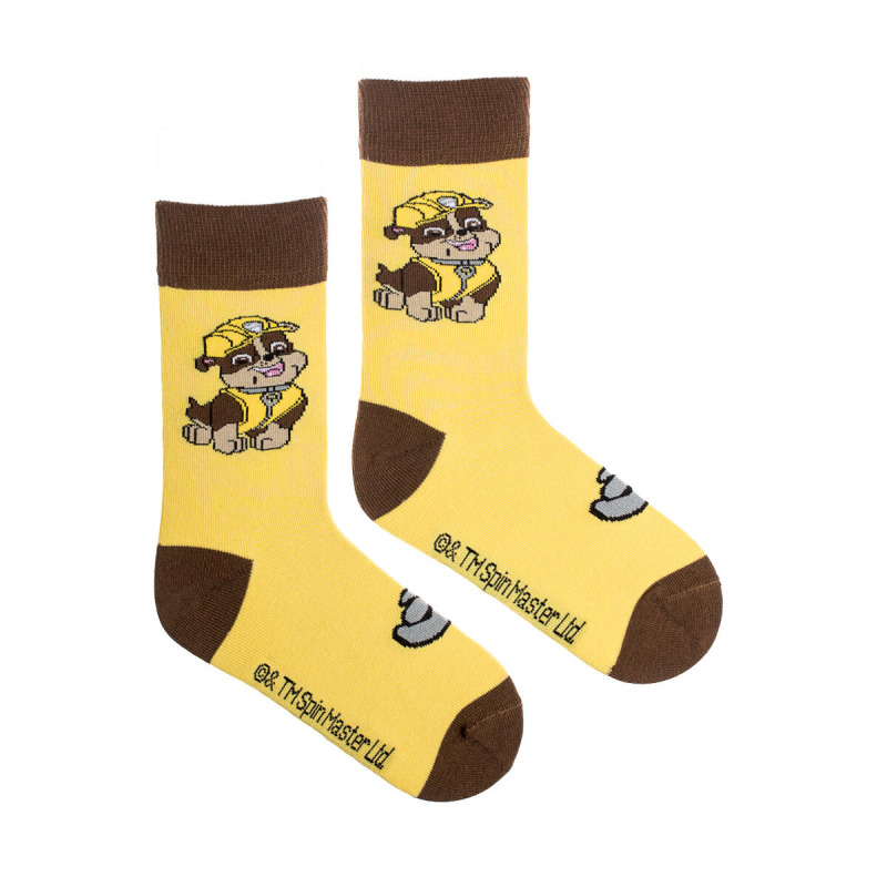 Paw Patrol Rubble Socks XS (Veľkosť XS (19 - 22))
