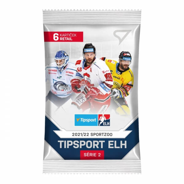 Hokejové karty SportZoo - Retail balíček Tipsport ELH 21/22 – 2. série