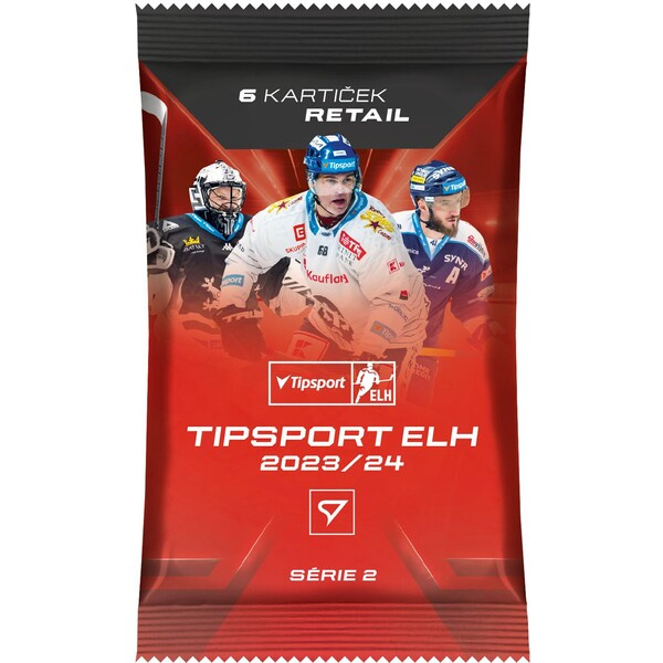Hokejové karty SportZoo Retail Balíček Tipsport ELH 2023/24 - 2. série