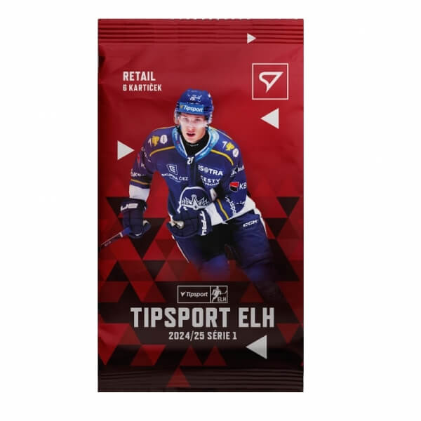 Hokejové karty SportZoo Retail balíček Tipsport ELH 2024/2025 – 1. série