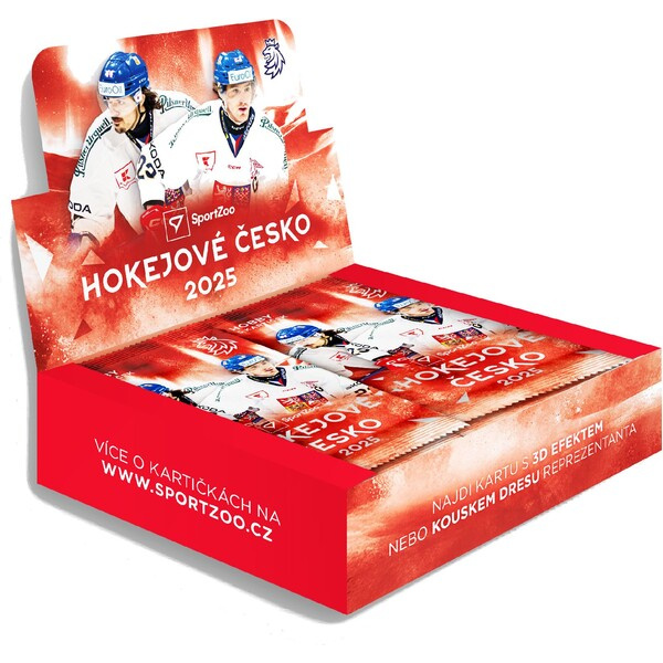 Hokejové karty SportZoo Hokejové Česko 2025 - Hobby Box