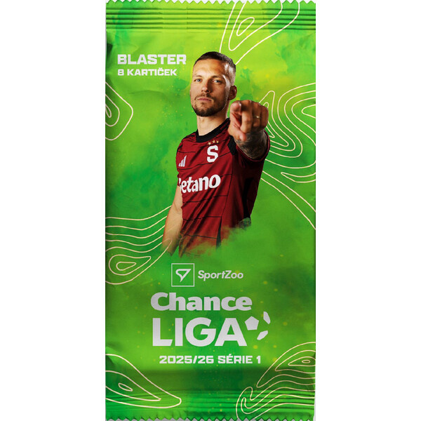 Fotbalové karty SportZoo Chance Liga 2025/26 - 1. série Blaster balíček
