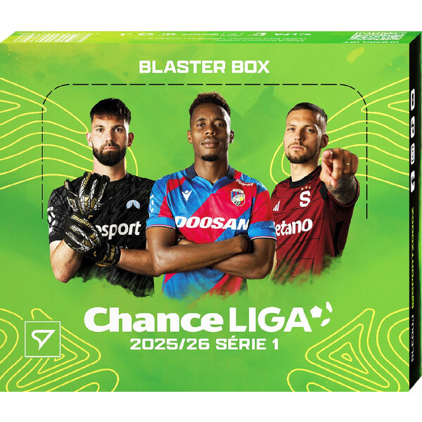 Fotbalové karty SportZoo Chance Liga 2025/26 - 1. série Blaster box