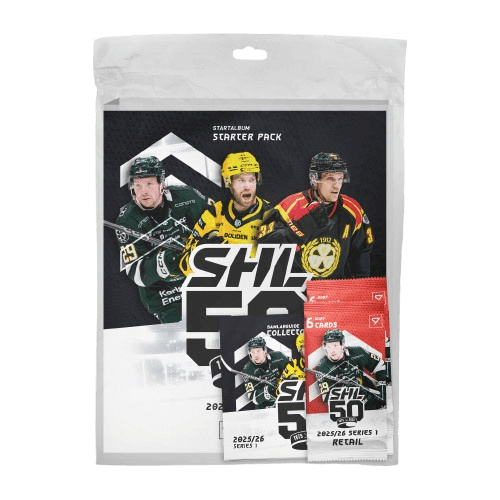 2025-2026 Svenska hockeyligan SHL 1. série Starter Pack - hokejové kartičky