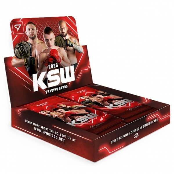 MMA karty SportZoo KSW 2026 Blaster box