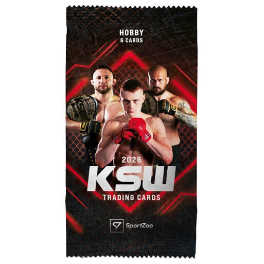 MMA karty SportZoo KSW 2026 Hobby balíček