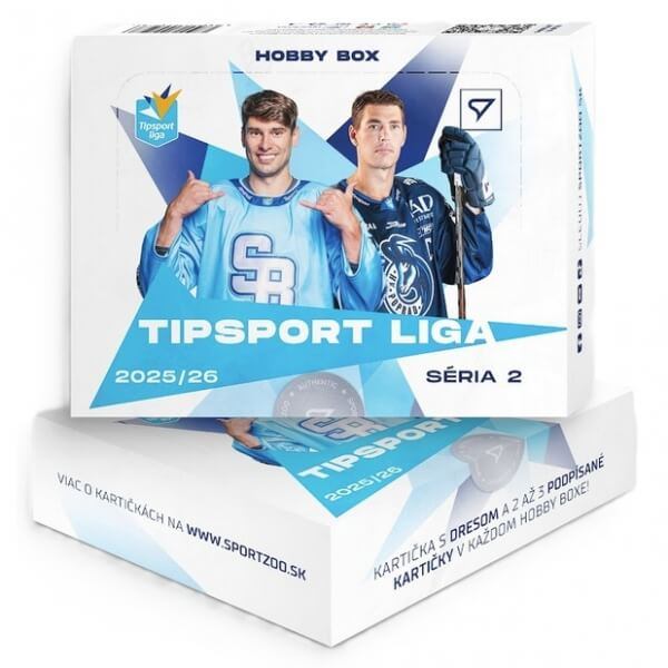 Hokejové kartičky SportZoo - Tipsport liga 2025/26 - 2. série Hobby box