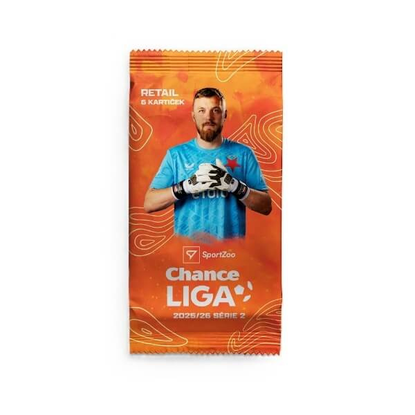 Fotbalové karty SportZoo Chance Liga 2025/26 - Retail balíček