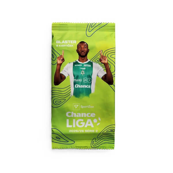 Fotbalové karty SportZoo Chance Liga 2025/26 - Blaster balíček