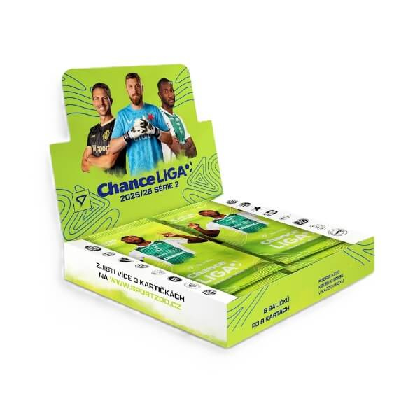 Fotbalové karty SportZoo Chance Liga 2025/26 - Blaster box