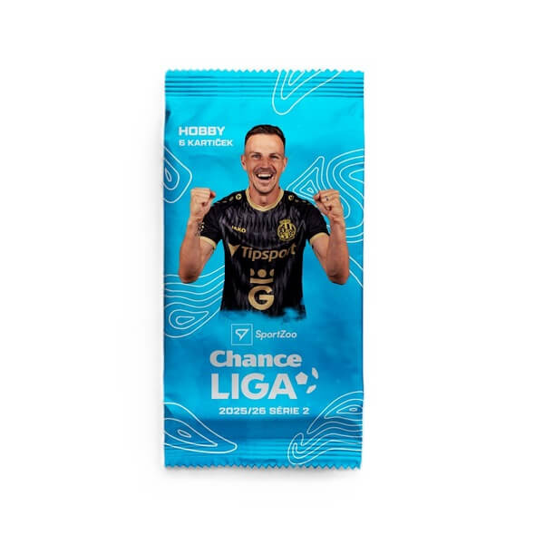 Fotbalové karty SportZoo Chance Liga 2025/26 - Hobby balíček
