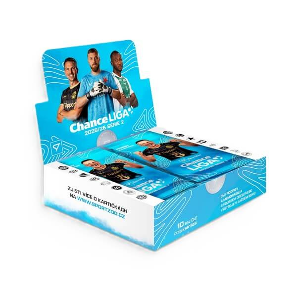 Fotbalové karty SportZoo Chance Liga 2025/26 - Hobby box