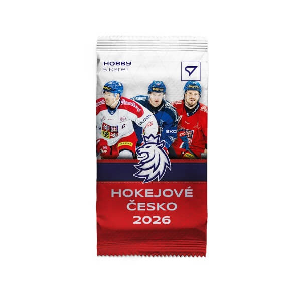 Hokejové kartičky SportZoo - Hokejové Česko 2026 Hobby balíček
