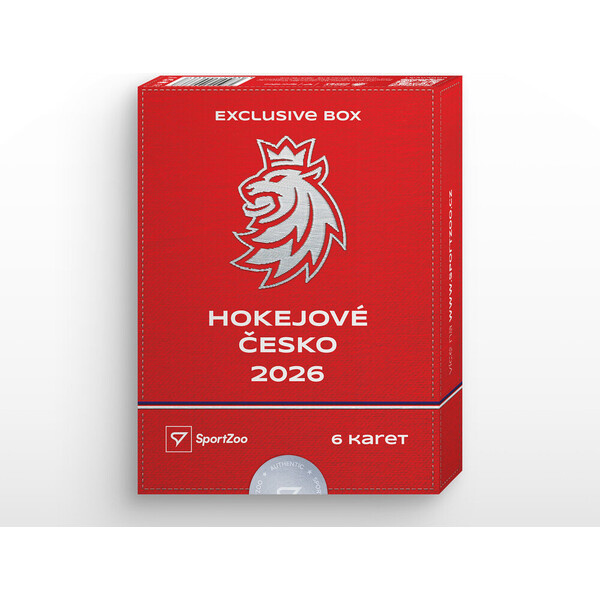 Hokejové kartičky SportZoo - Hokejové Česko 2026 Exclusive box