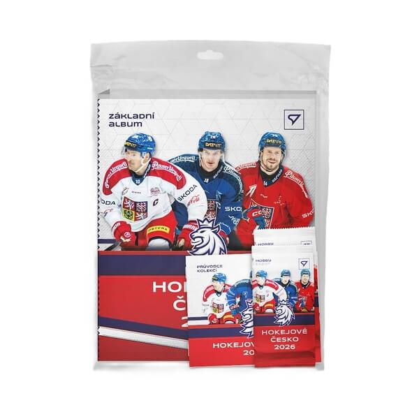 Hokejové kartičky SportZoo - Hokejové Česko 2026 Startovací balíček