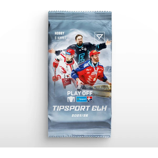 Hokejové karty SportZoo Tipsport ELH 2025/26 Play Off Hobby balíček