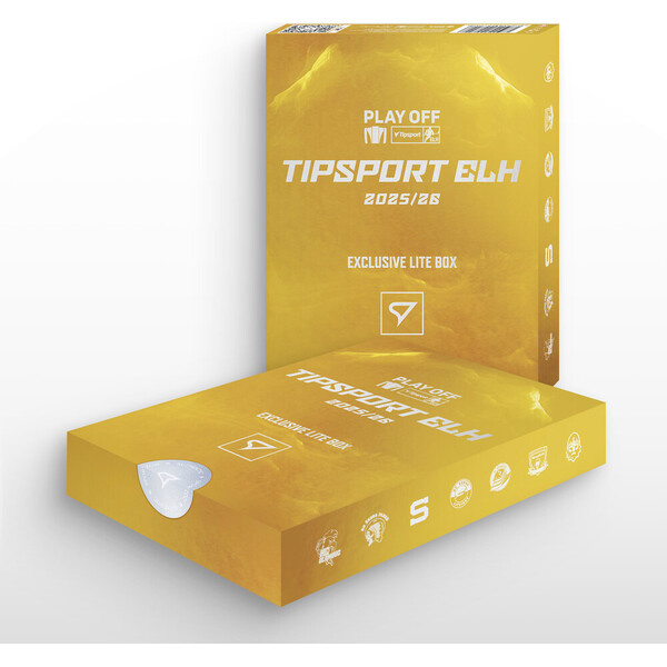 Hokejové karty SportZoo Tipsport ELH 2025/26 Play Off Exclusive Lite box