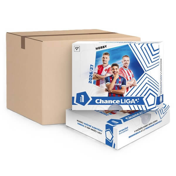 Fotbalové karty Chance liga 2026-2027 1. série Hobby Case