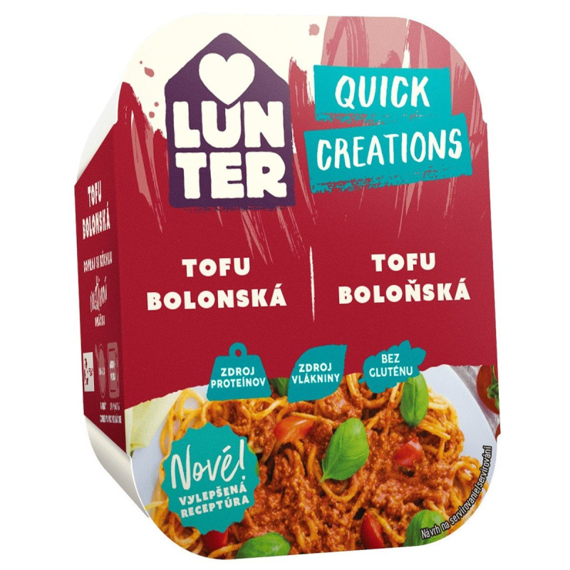 Lunter Quick creations Tofu Boloňská