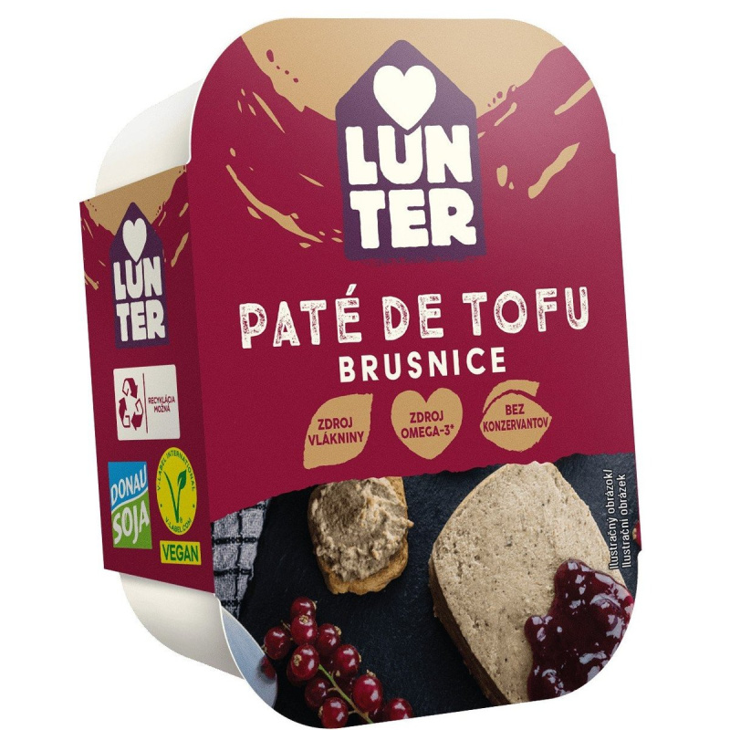 Lunter Paté de tofu brusinka