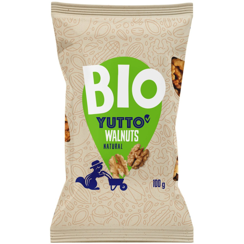 Yutto BIO Vlašské ořechy natural