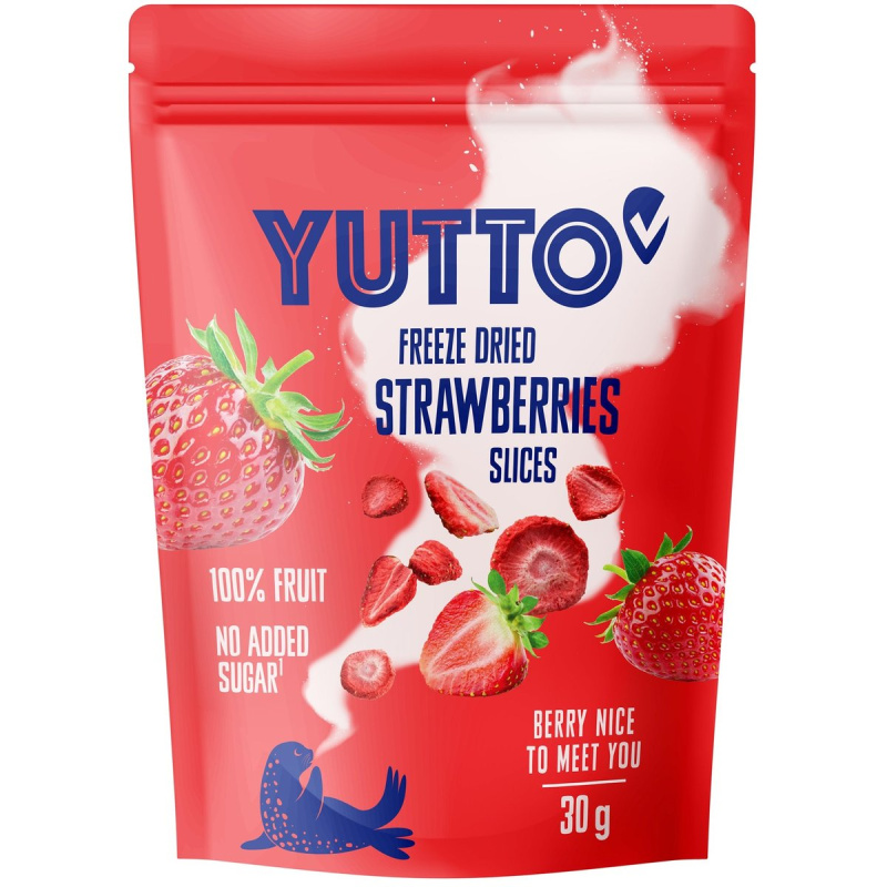 Yutto Jahody sušené mrazem