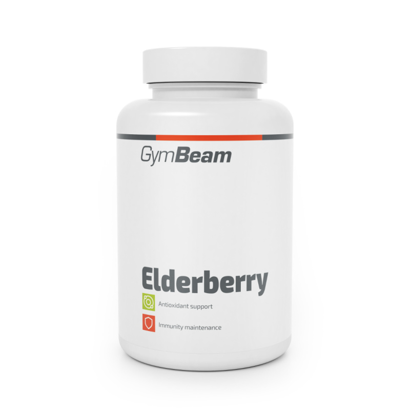 GymBeam Extrakt z černého bezu, 90 kaps.