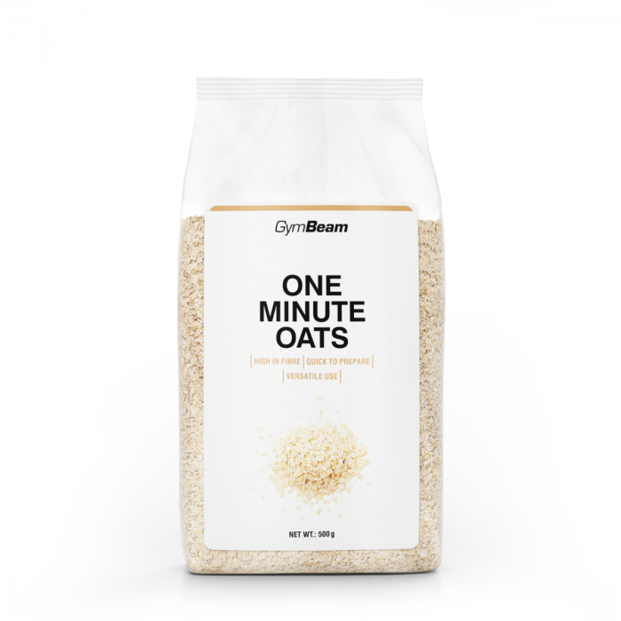 GymBeam Minutové ovesné vločky 500 g