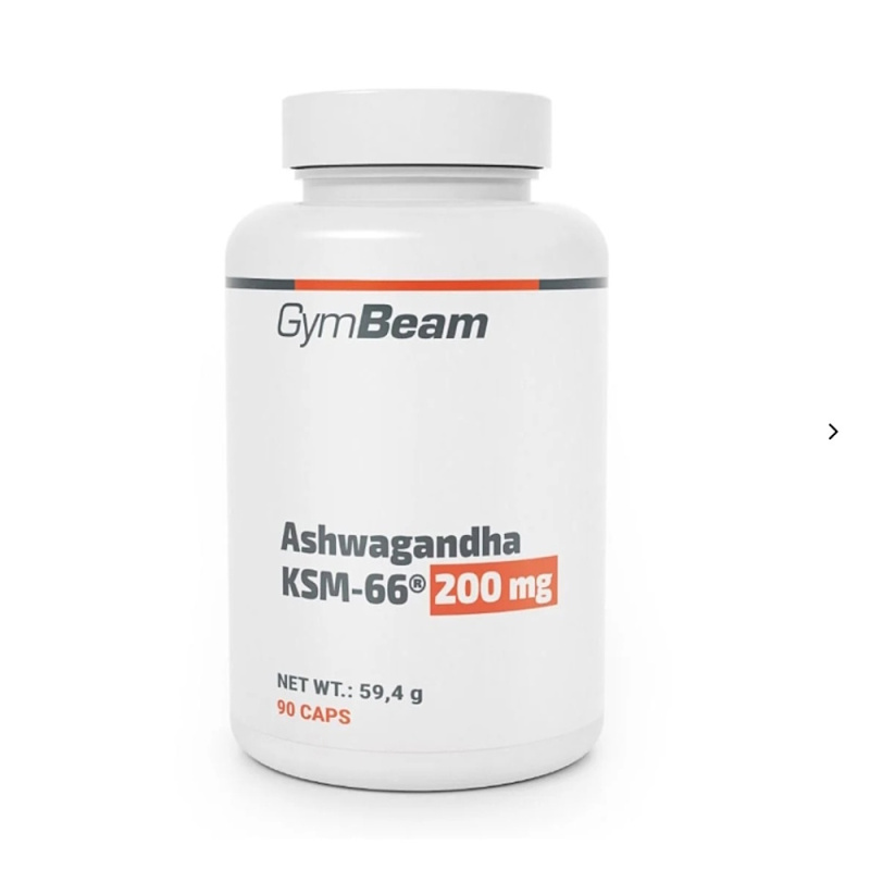 GymBeam Ashwagandha KSM-66® 90 kapslí 