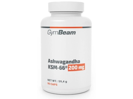 GymBeam Ashwagandha KSM-66® 90 kapslí 