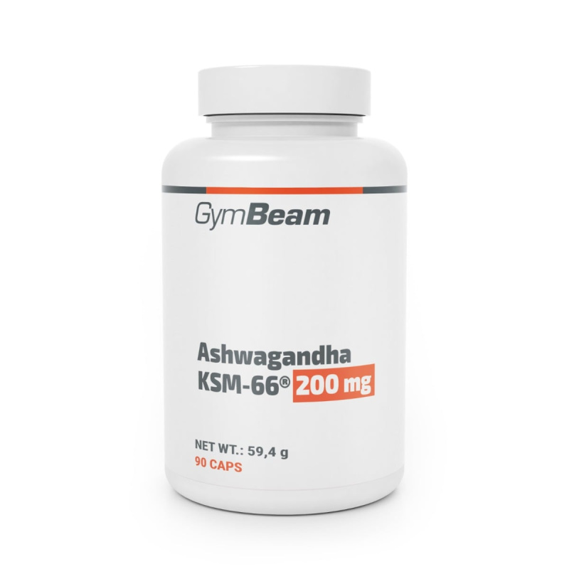 GymBeam Ashwagandha KSM-66® 90 kapslí 