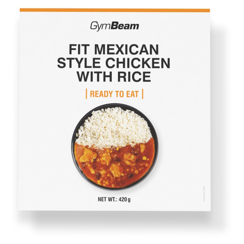 GYMBEAM Fit kuřecí s rýží na mexický způsob ready to eat 420 g