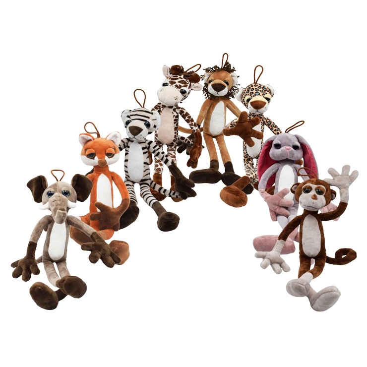 Plyšová zvířátka s velkýma očima 40 cm