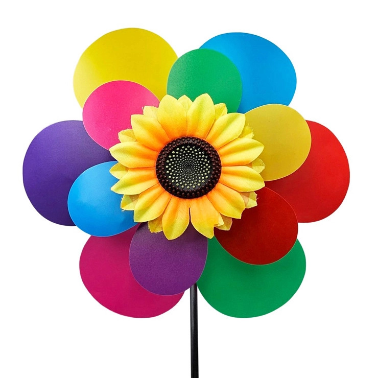 větrník s květinkou 36 cm