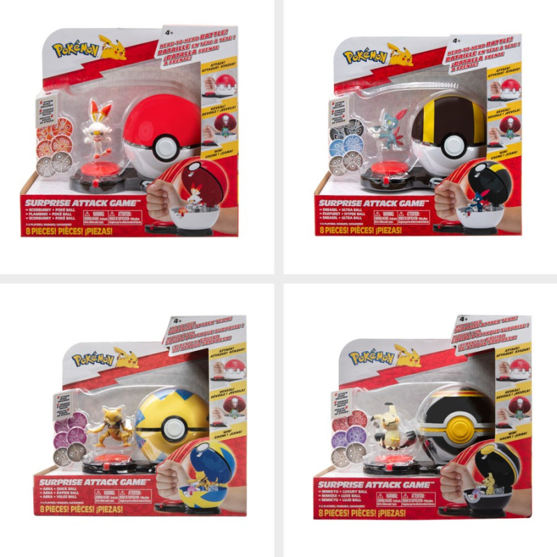 Pokémon překvapivý útočný souboj - single pack