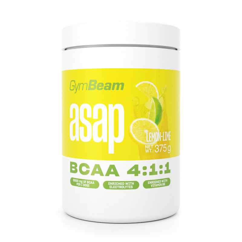 GymBeam BCAA Hydrate, 375 g Příchuť: citrón limetka