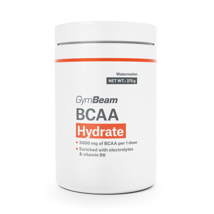 GymBeam BCAA Hydrate, 375 g Příchuť: citrón limetka