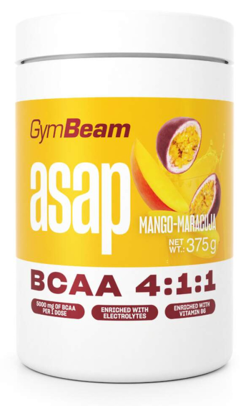 GymBeam BCAA Hydrate 375 g - mango/marakuja