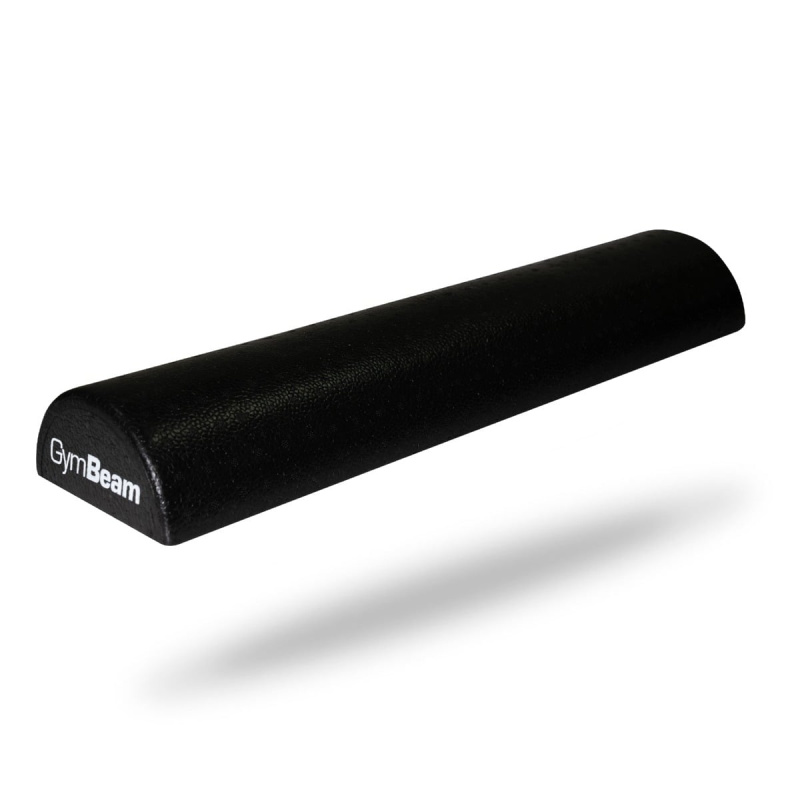 GymBeam Válec na cvičení Half Round Roller Black
