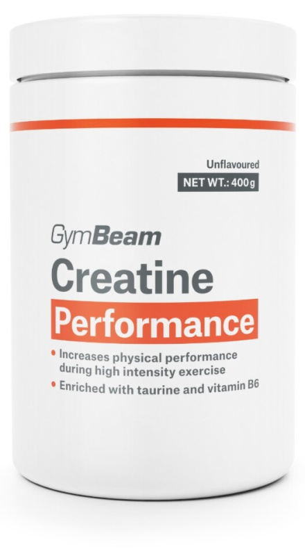 GymBeam Creatine Performance, 400 g Příchuť: bez příchuti