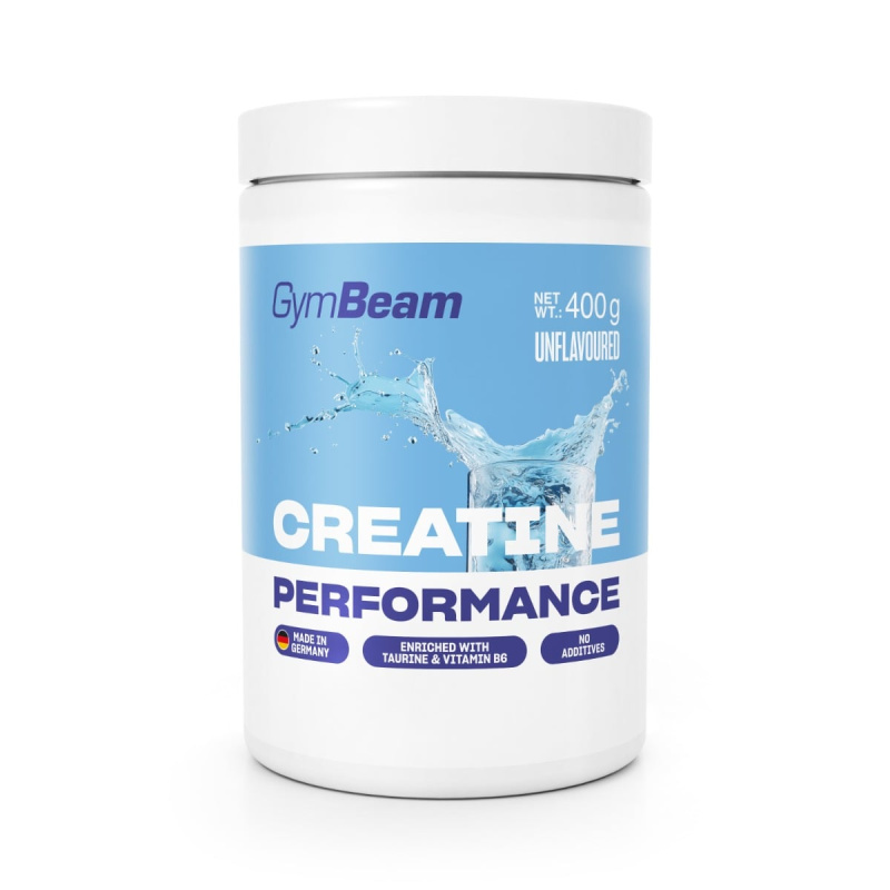 GymBeam Creatine Performance, 400 g Příchuť: bez příchuti