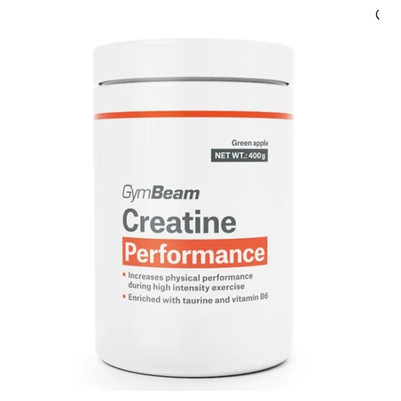 GymBeam Creatine Performance, 400 g Příchuť: zelené jablko