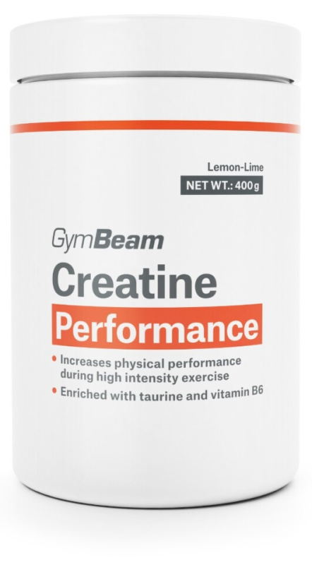 GymBeam Creatine Performance, 400 g Příchuť: citrón limetka