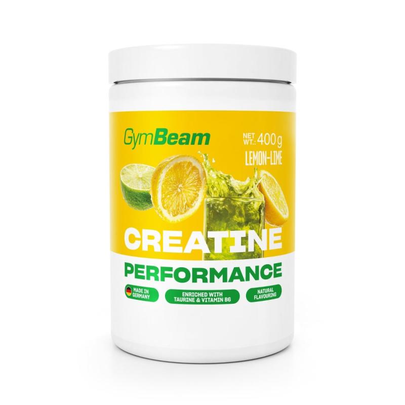GymBeam Creatine Performance, 400 g Příchuť: citrón limetka