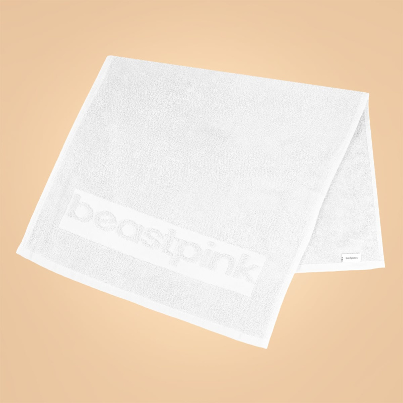 BeastPink Sportovní ručník Mini White