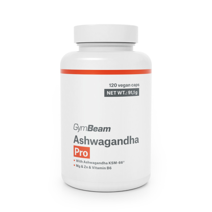 GymBeam Ashwagandha Pro, 120 kaps.