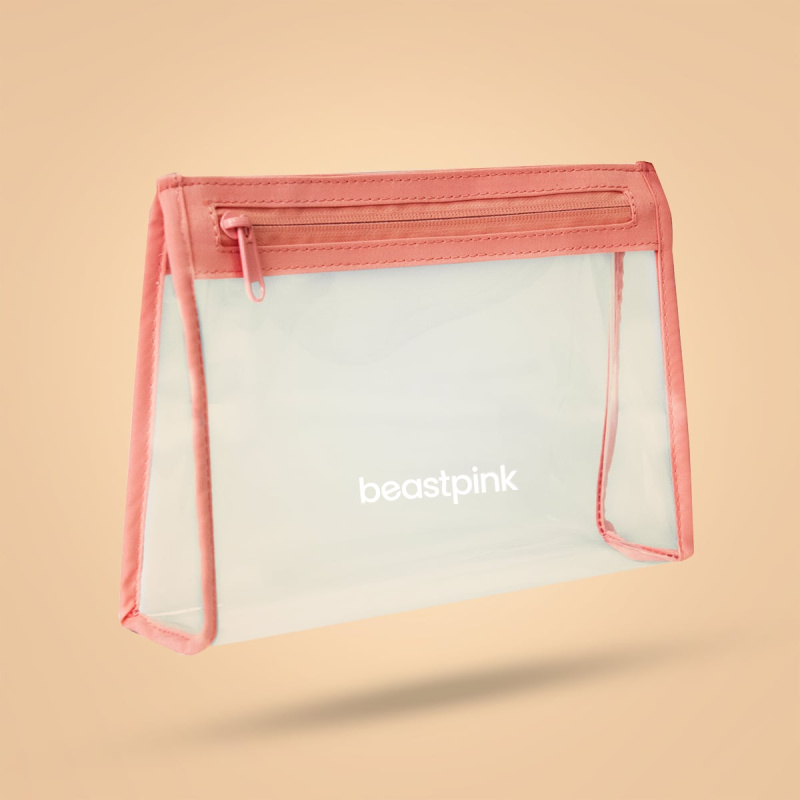 BeastPink Toaletní taška Transparent