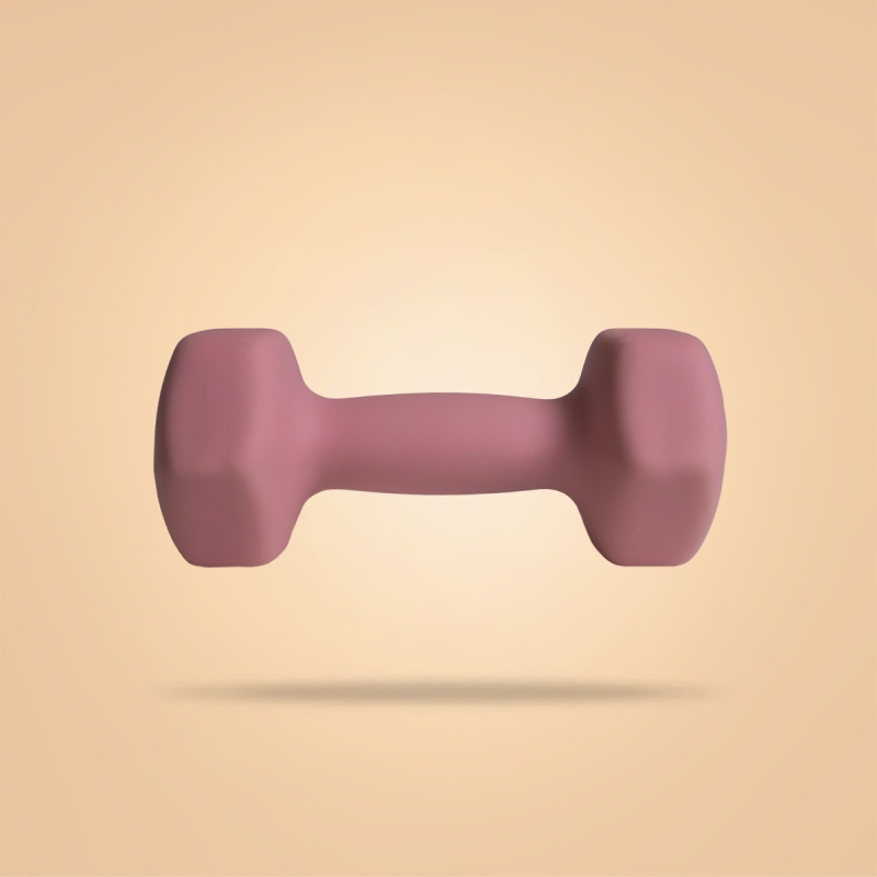 BeastPink Hex jednoruční činka 4 kg